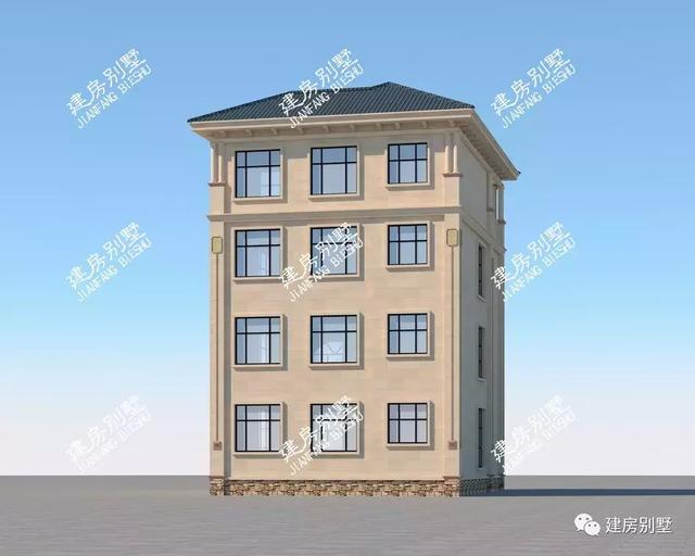 9×13米的四層鄉(xiāng)村別墅設(shè)計(jì)圖，大堂屋設(shè)計(jì)，辦喜事擺酒特方便