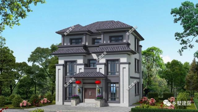 下面這款別墅是三層別墅中的翹楚，明明可以靠顏值，卻偏偏要靠才華。