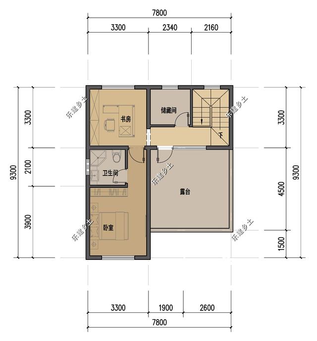 占地72平的三層純白現代別墅圖，外觀錯落有致，簡潔大方，現代感十足。