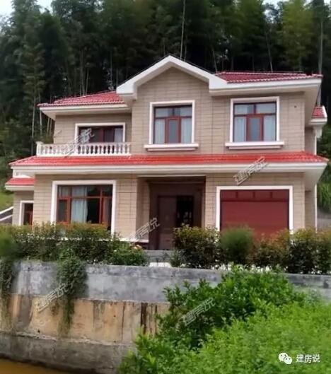 兩兄弟建雙排別墅設計圖，鄰居看了都羨慕。