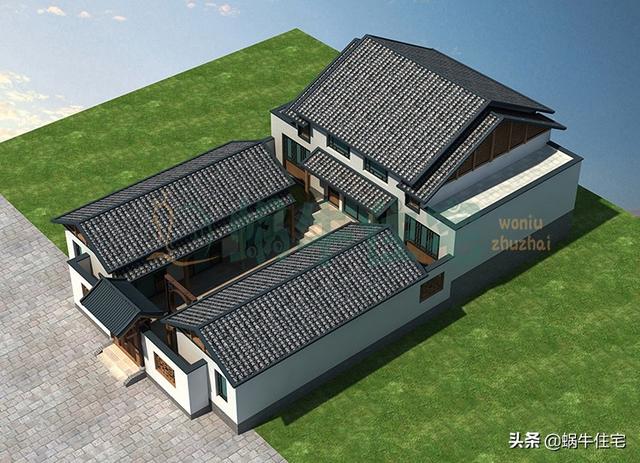 農(nóng)村最美中式三合院，在農(nóng)村建一棟簡(jiǎn)直是一道與眾不同的風(fēng)景線。