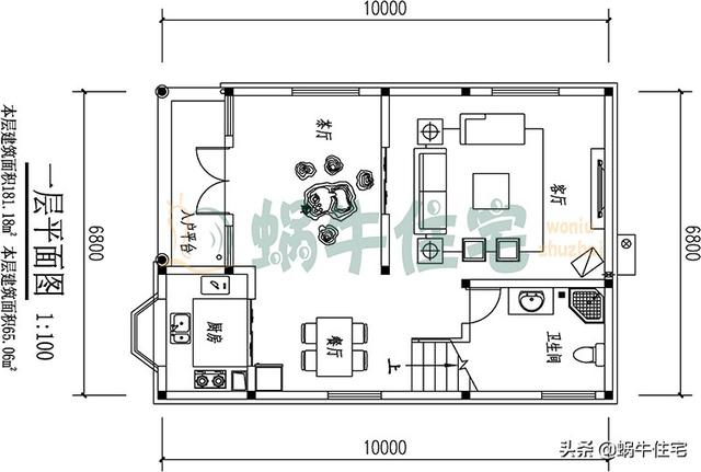 外觀非常氣派的三層小別墅設計圖，實用又美觀，讓人眼前一亮。