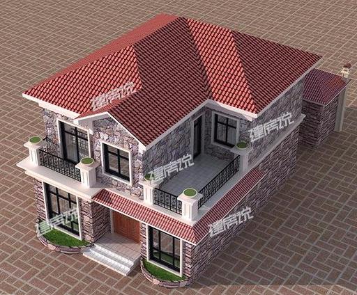 3套漂亮實用的農(nóng)村二層別墅設(shè)計圖，溫馨舒適，蓋好絕對成村里一直花！