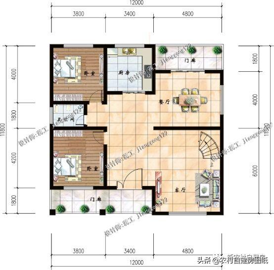 6款異域風情的一二層別墅設計圖，隨便建一棟就令人刮目相看！