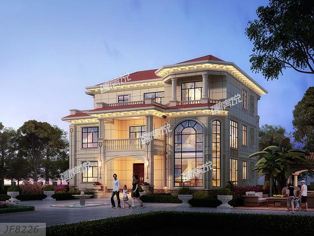 在農村建一棟三層豪宅別墅，別提有多少人羨慕了，真是給家族長臉！