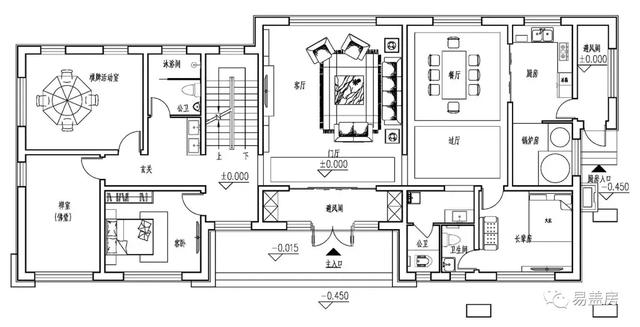 25m×11m二層歐式別墅設計圖，大氣時尚，帶實拍效果圖和圖紙。