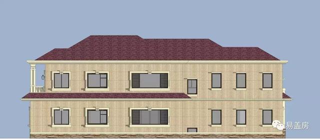 25m×11m二層歐式別墅設計圖，大氣時尚，帶實拍效果圖和圖紙。