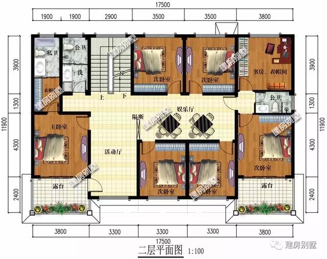 兩款大面寬尺寸的二層農村自建房，都帶堂屋設計，既漂亮和實用，大家都喜歡。