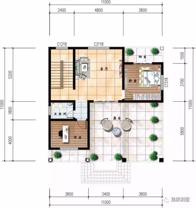 兩款面寬一樣的三層農村自建房，花個30萬建一棟，以后就是享受一輩子了。