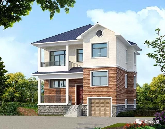 兩款帶地下室的三層農村自建房，第二棟豪華氣派，人人都想建。