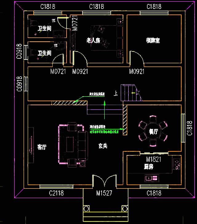 占地115平三層農村別墅設計圖，外觀精美漂亮，經典實用。