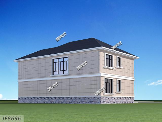 娶了個城里老婆，在村里蓋一棟漂亮別墅，簡直是人生贏家！