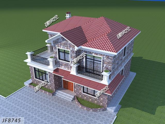 田園風二層小別墅，已有十幾棟實景建成，實力派就是這么優秀。