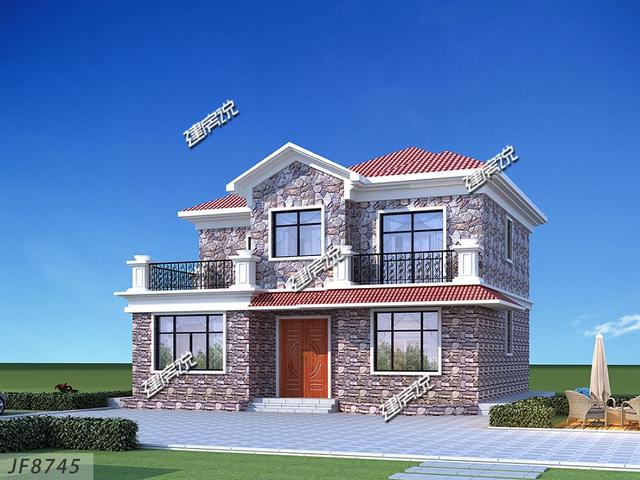 田園風二層小別墅，已有十幾棟實景建成，實力派就是這么優秀。