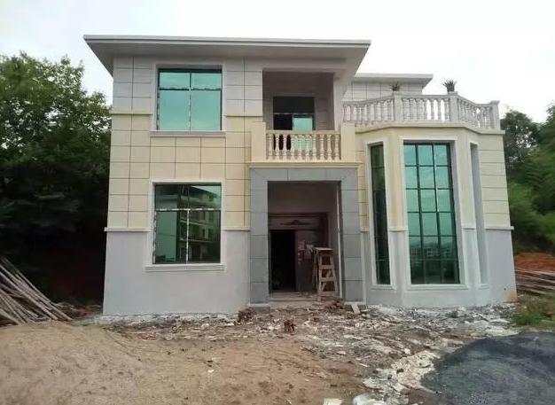 二層經典農村自建房，火爆了全村，建一棟，能成為全村模仿對象。