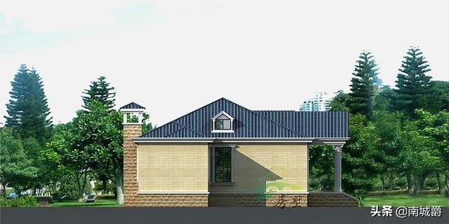 農村一層歐式別墅設計圖，清爽又不失大氣，經濟又實用，你應該擁有一套。