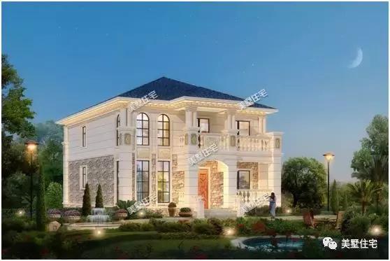 8款小開間8米的農村別墅設計圖，款款精致，別有韻味。