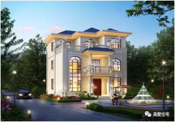 8款小開間8米的農村別墅設計圖，款款精致，別有韻味。