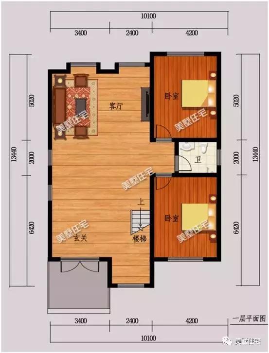 8款小開間8米的農村別墅設計圖，款款精致，別有韻味。