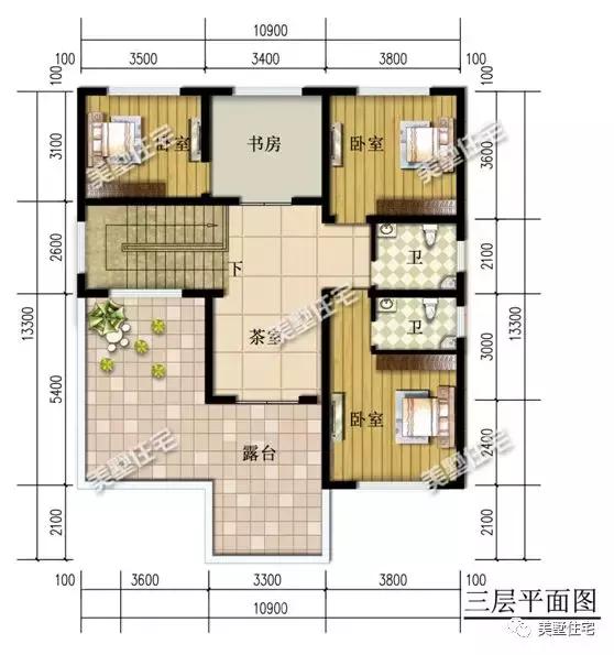 8款小開間8米的農村別墅設計圖，款款精致，別有韻味。