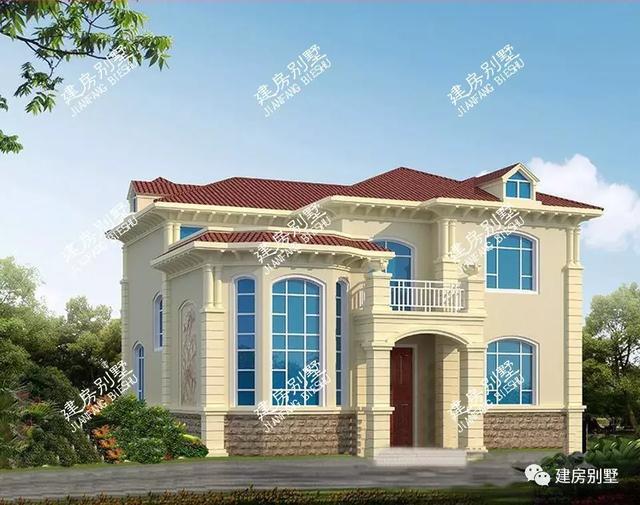 花20來萬建一棟二層小別墅，簡單大氣，每個人都能建。