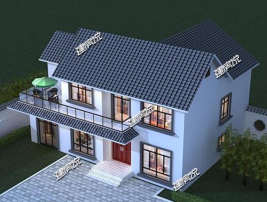 新中式二層別墅，美觀又接地氣，恬靜、淡然，美好至極！