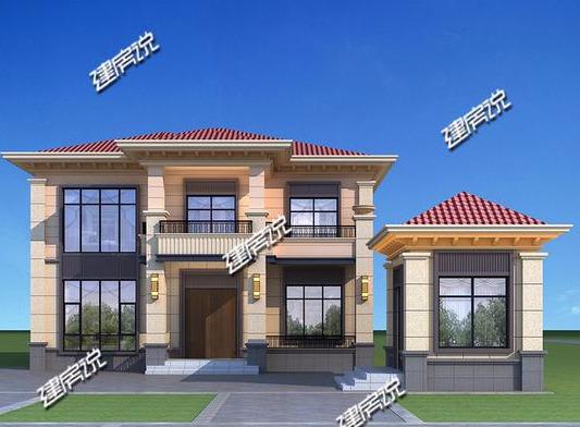 二層中式小別墅，左右對稱，美感十足，惹人喜愛，一棟就是大大的生活享受。