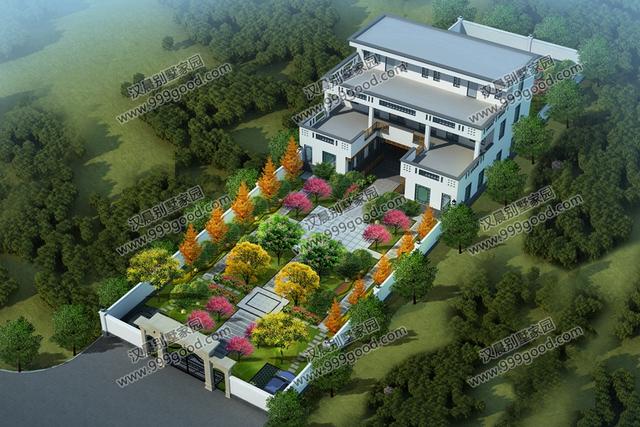 3款平屋頂設(shè)計(jì)的三層別墅設(shè)計(jì)圖，漂亮實(shí)用還洋氣，第1棟帶地下室。