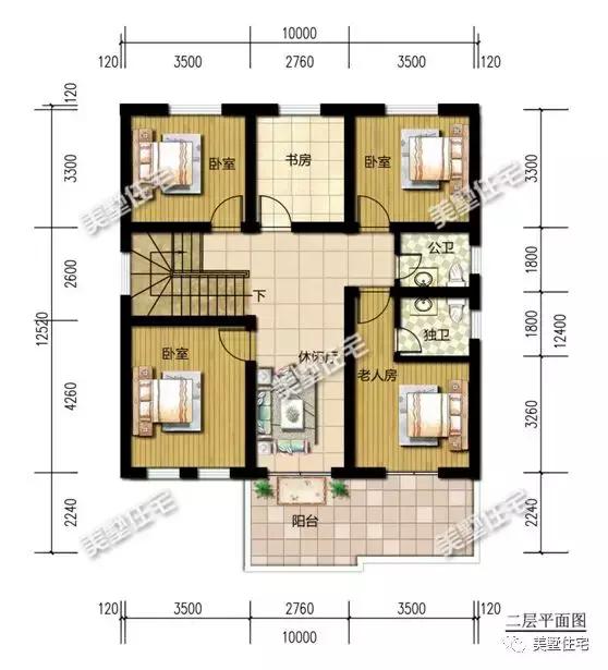 5款造價20來萬的二層農村自建房，別墅方正實用造價低，比城里買房劃算多了。