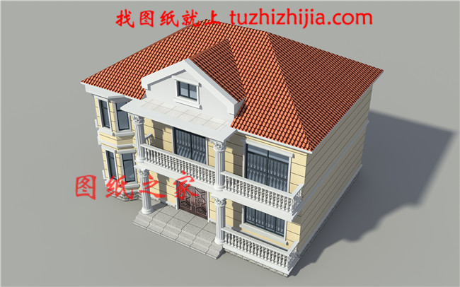 簡(jiǎn)簡(jiǎn)單單的二層樓房的設(shè)計(jì)圖,24萬(wàn)就能搞定