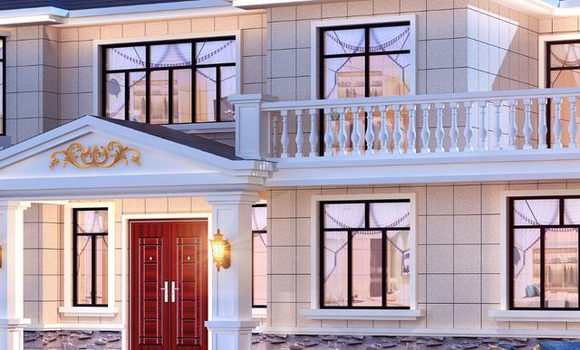 在農村建一棟漂亮的別墅，人人都羨慕，圖紙快收藏好了，今年開春就建房！