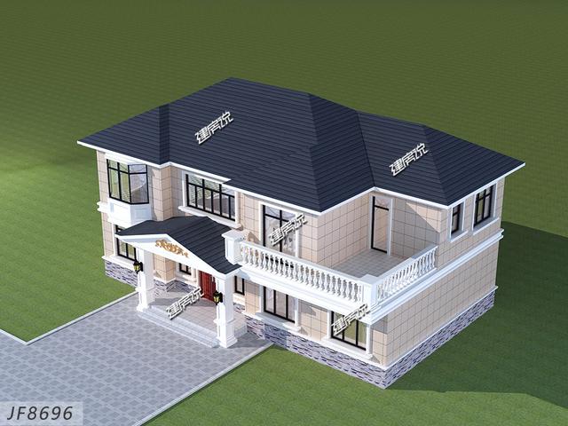 在農村建一棟漂亮的別墅，人人都羨慕，圖紙快收藏好了，今年開春就建房！