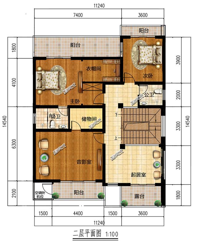 現(xiàn)代風(fēng)三層別墅設(shè)計(jì)圖，時(shí)尚、簡(jiǎn)約、實(shí)用，在農(nóng)村建一棟，驚艷全村。