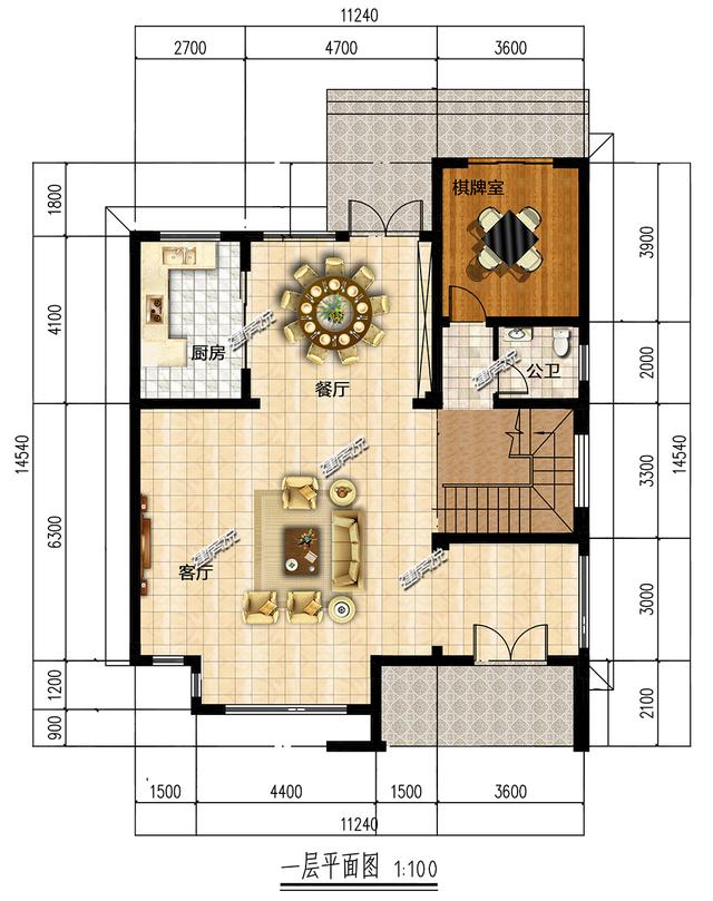 現(xiàn)代風(fēng)三層別墅設(shè)計(jì)圖，時(shí)尚、簡(jiǎn)約、實(shí)用，在農(nóng)村建一棟，驚艷全村。