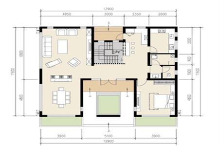 現代中式風三層別墅設計圖，7室4廳4衛，享受大自然的樂趣。