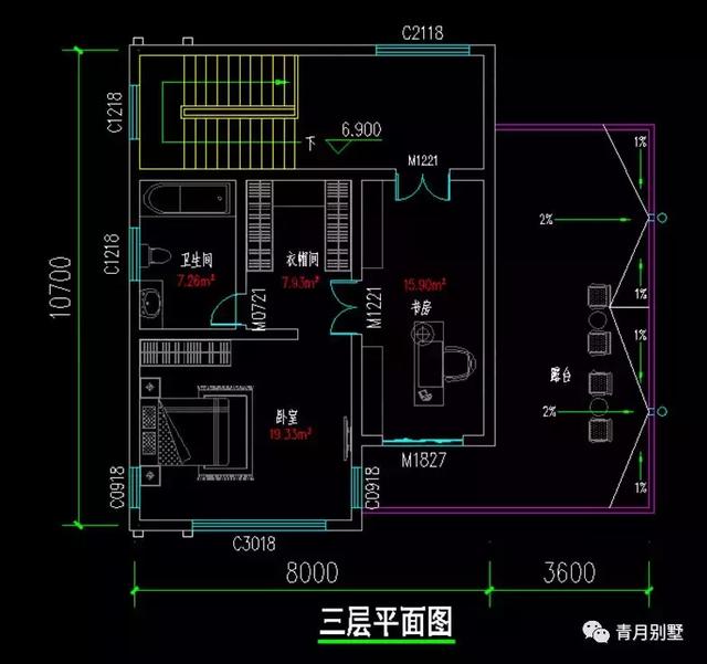 現(xiàn)代三層小別墅，占地130平米，外觀時(shí)尚美觀，適合農(nóng)村自建
