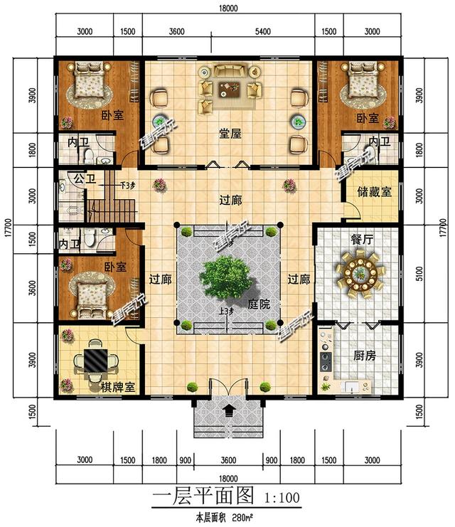 回農村蓋中式別墅，不僅能圓自己的別墅夢，還能提高自己的生活品質。