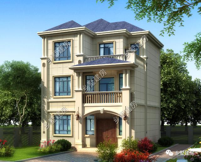 四款占地不到100平的農村自建房，這四款最低18萬就能建成！