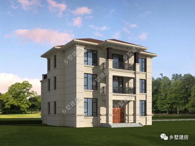 設(shè)計(jì)精美的四層農(nóng)村別墅，四世同堂完美一體，感興趣的一定不能錯(cuò)過。