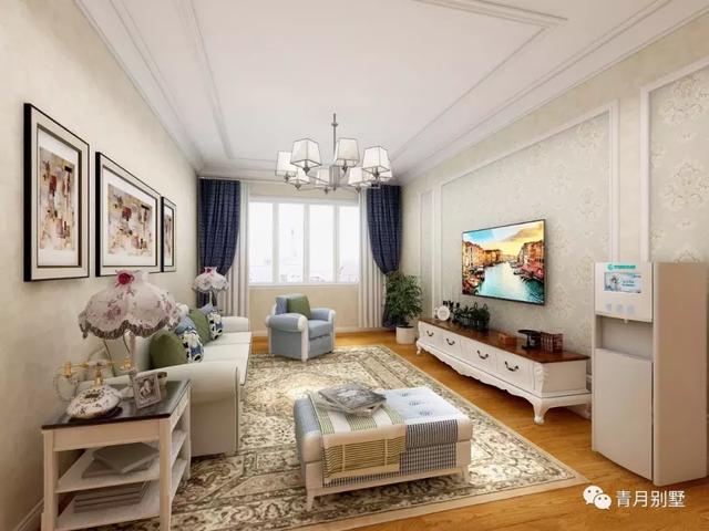 帶走廊飄窗長陽臺的二層鄉村別墅設計圖，外觀樸素自然，非常適合父母養老。