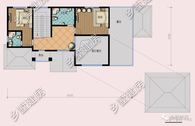 造價(jià)經(jīng)濟(jì)，施工簡(jiǎn)單的二層小別墅戶型，屋頂錯(cuò)落有致，十分有韻味，實(shí)在是農(nóng)村建房上上之選！