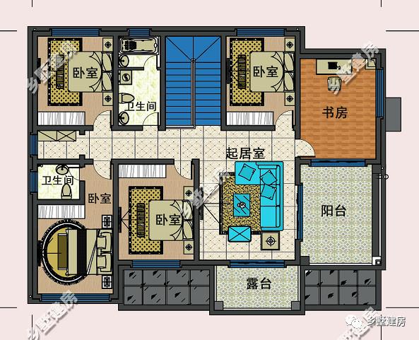 兩款農村帶車庫的別墅，好看又實惠，不比城里的差哦！