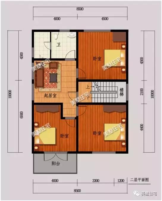分享5套經(jīng)典美觀的戶型，準(zhǔn)備建房的可以留作借鑒。
