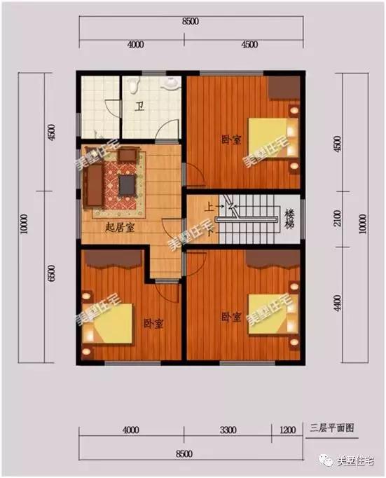 分享5套經(jīng)典美觀的戶型，準(zhǔn)備建房的可以留作借鑒。