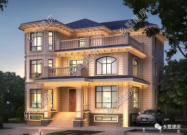 帶半地下室的三層豪華別墅，帶音樂室+健身房+酒窖，很多路人經過也都會停下駐足觀賞，