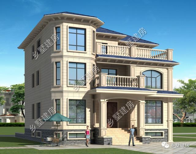 帶半地下室的三層豪華別墅，帶音樂室+健身房+酒窖，很多路人經過也都會停下駐足觀賞，