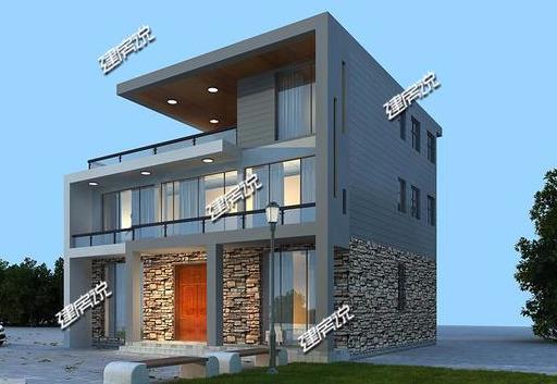 現代風別墅設計圖，精美實用，造型驚艷一級棒