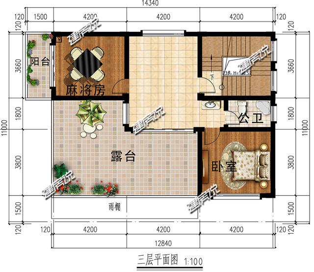 現代風別墅設計圖，精美實用，造型驚艷一級棒