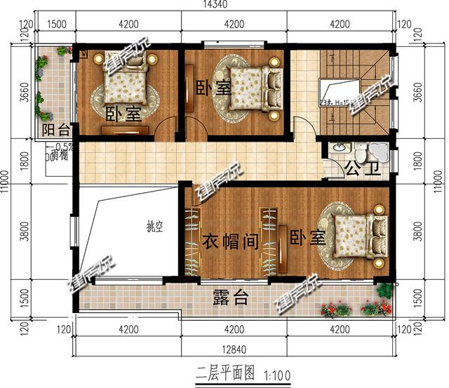 現代風別墅設計圖，精美實用，造型驚艷一級棒