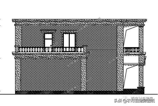 平屋頂別墅設計圖，最適合北方，60萬甩手入住，南方人看了也要爭著建
